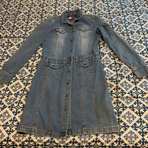 Tommy Jeans denim dress. Size M. 100%cotton.